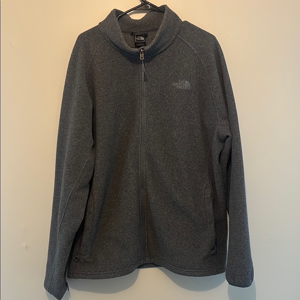 The North Face Gray Full-Zip Jacket